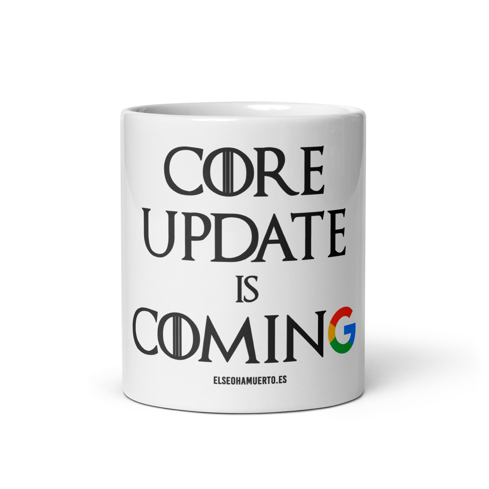 Taza frontal - Core Update is Coming